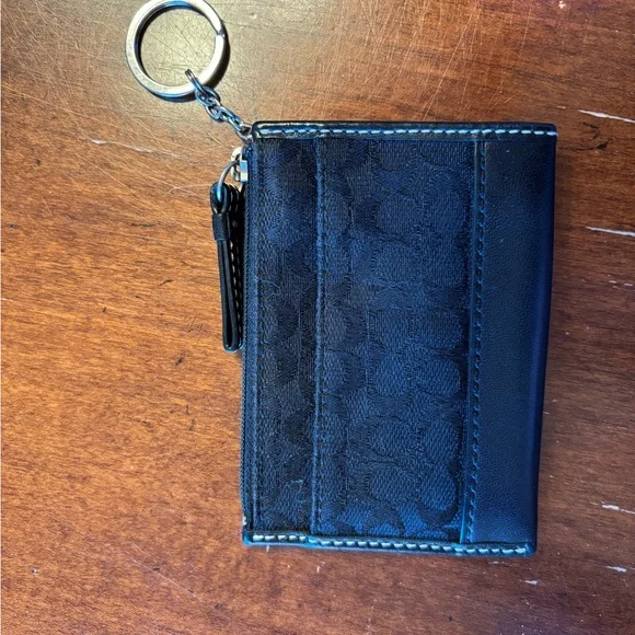 Coach Black and Brown Card Holder - Picture 3 of 4